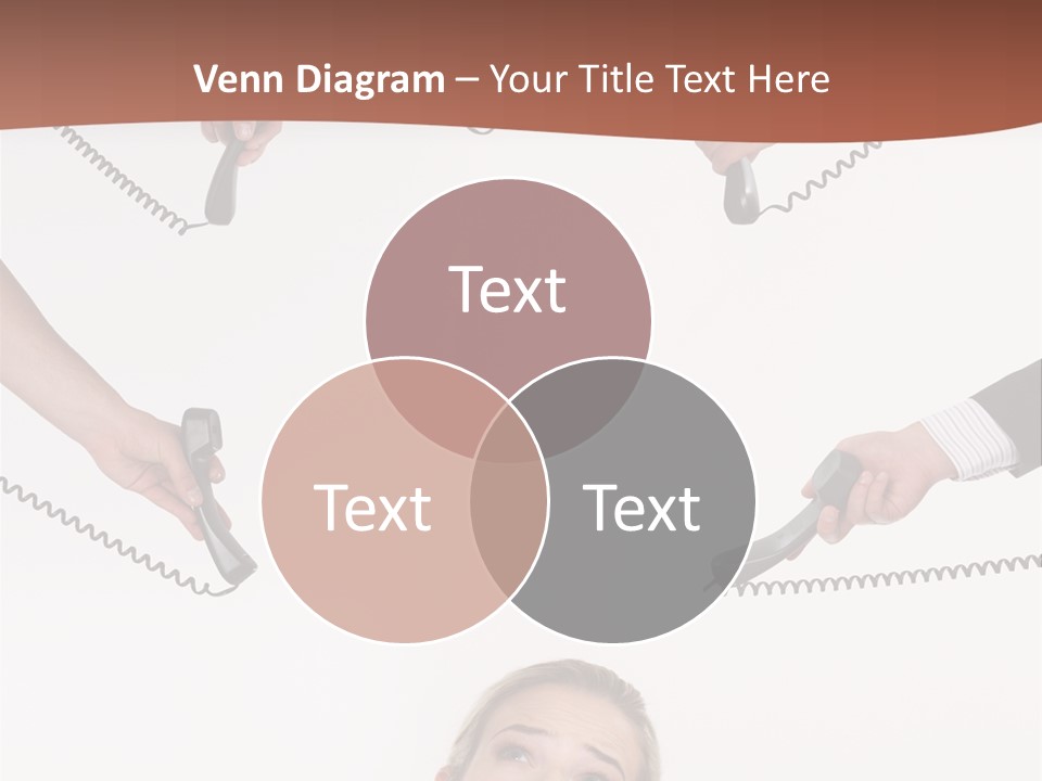 Receiver Pretty Hide PowerPoint Template