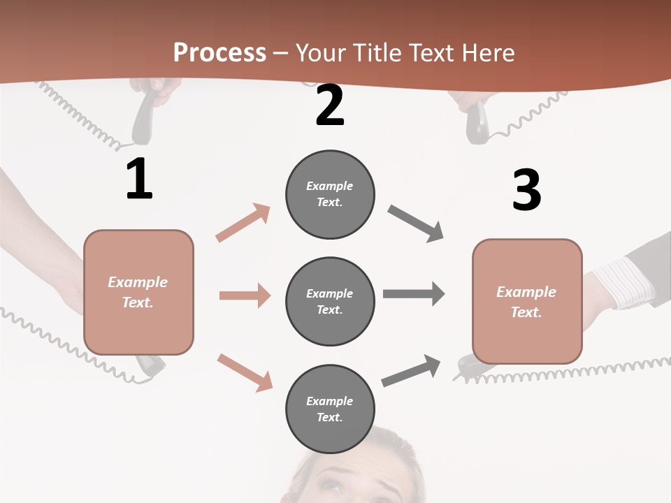 Receiver Pretty Hide PowerPoint Template