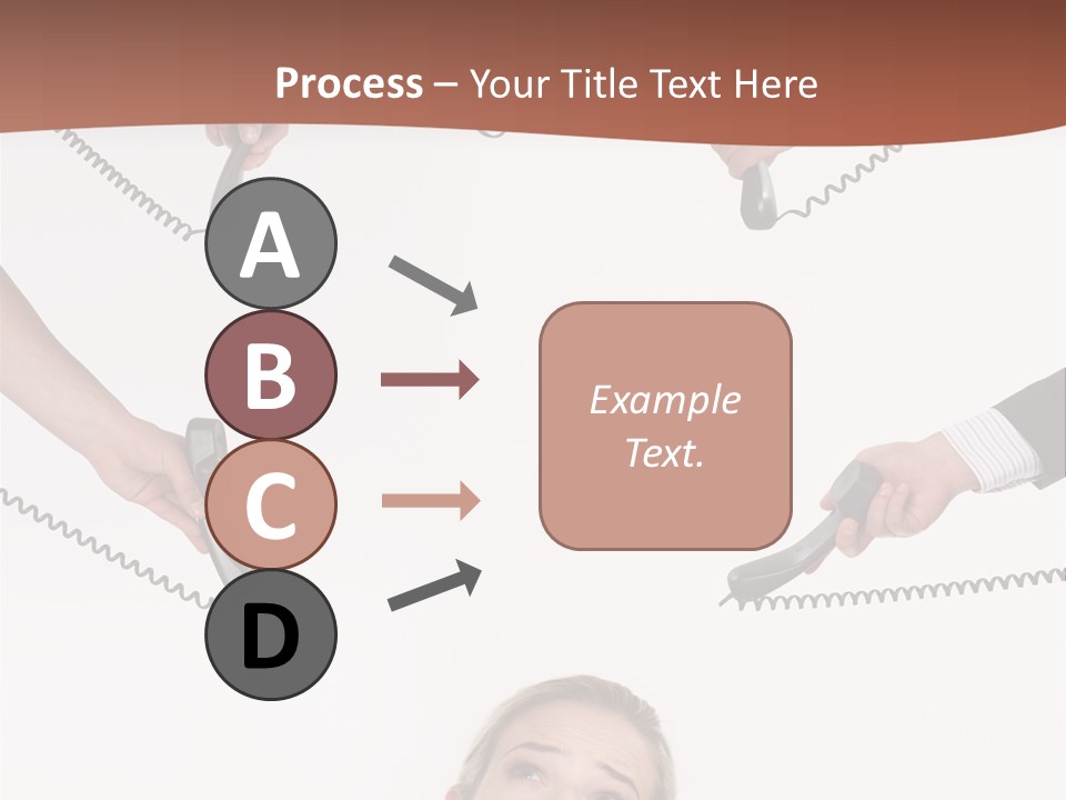 Receiver Pretty Hide PowerPoint Template