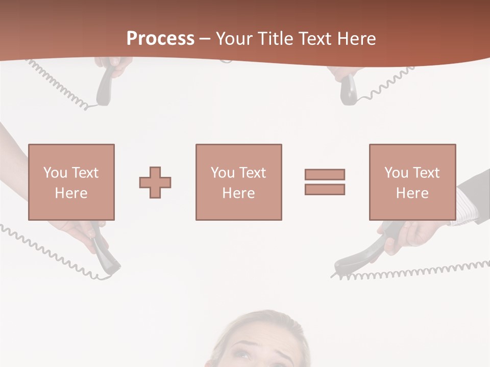 Receiver Pretty Hide PowerPoint Template