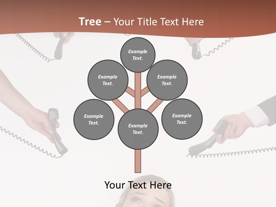 Receiver Pretty Hide PowerPoint Template