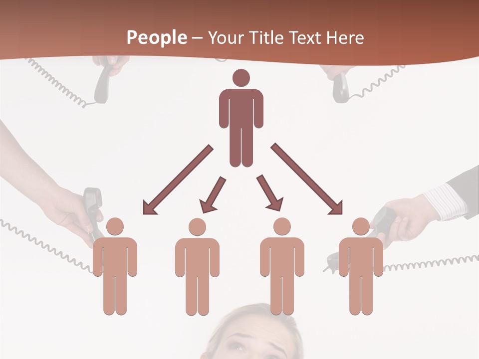 Receiver Pretty Hide PowerPoint Template