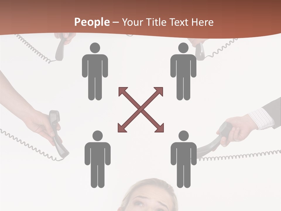 Receiver Pretty Hide PowerPoint Template