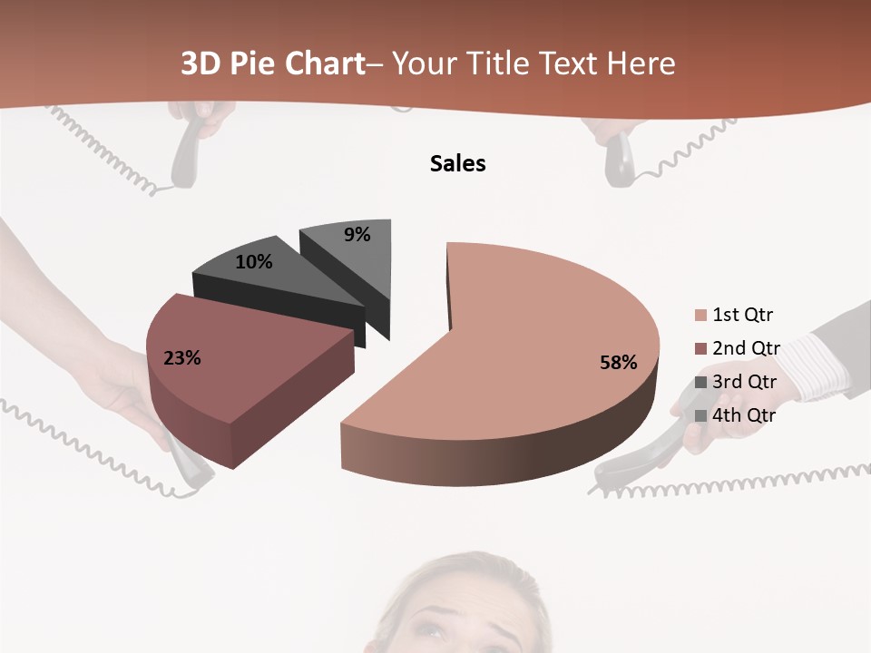 Receiver Pretty Hide PowerPoint Template