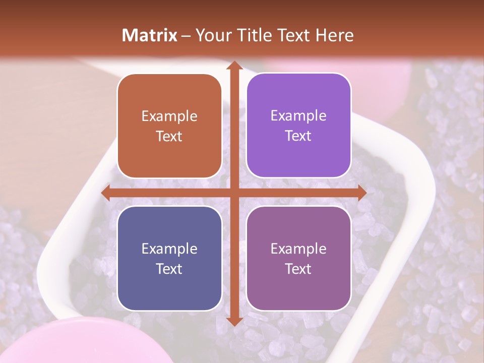 Mineral White Background Natural PowerPoint Template