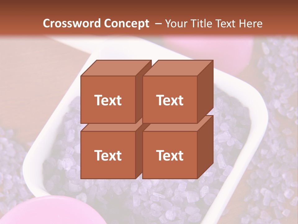 Mineral White Background Natural PowerPoint Template