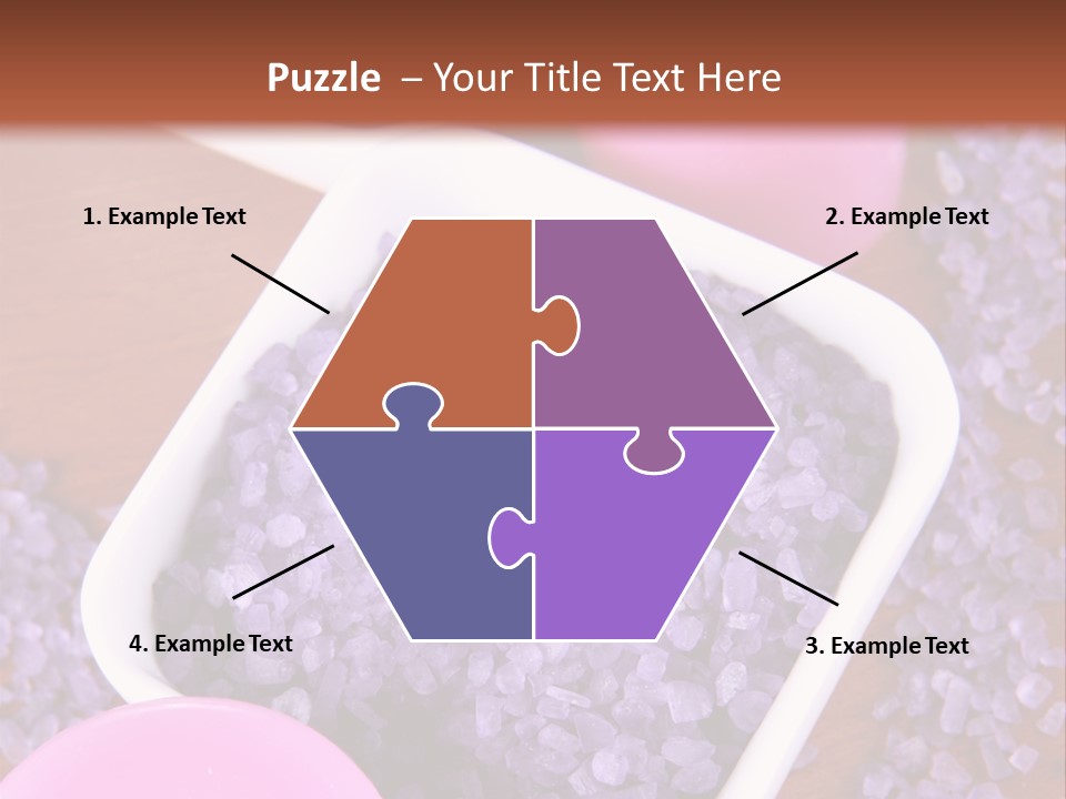 Mineral White Background Natural PowerPoint Template