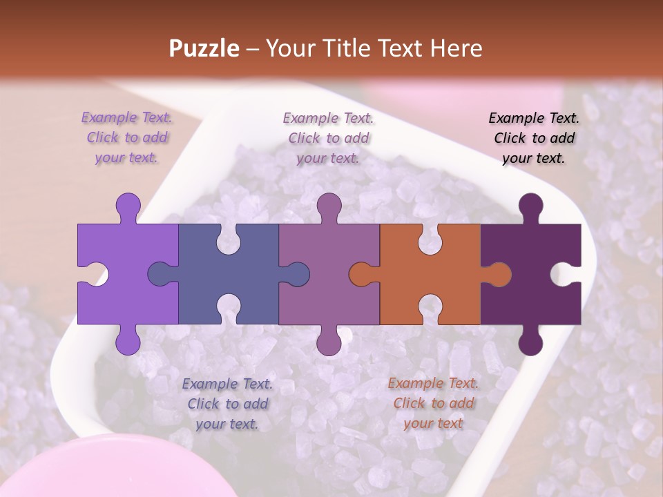 Mineral White Background Natural PowerPoint Template