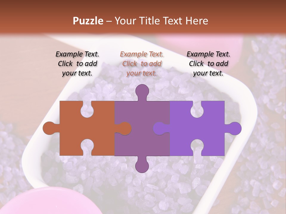 Mineral White Background Natural PowerPoint Template