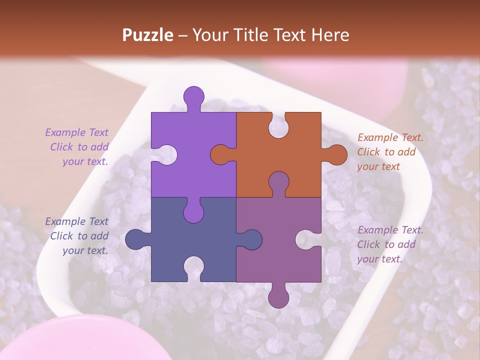 Mineral White Background Natural PowerPoint Template