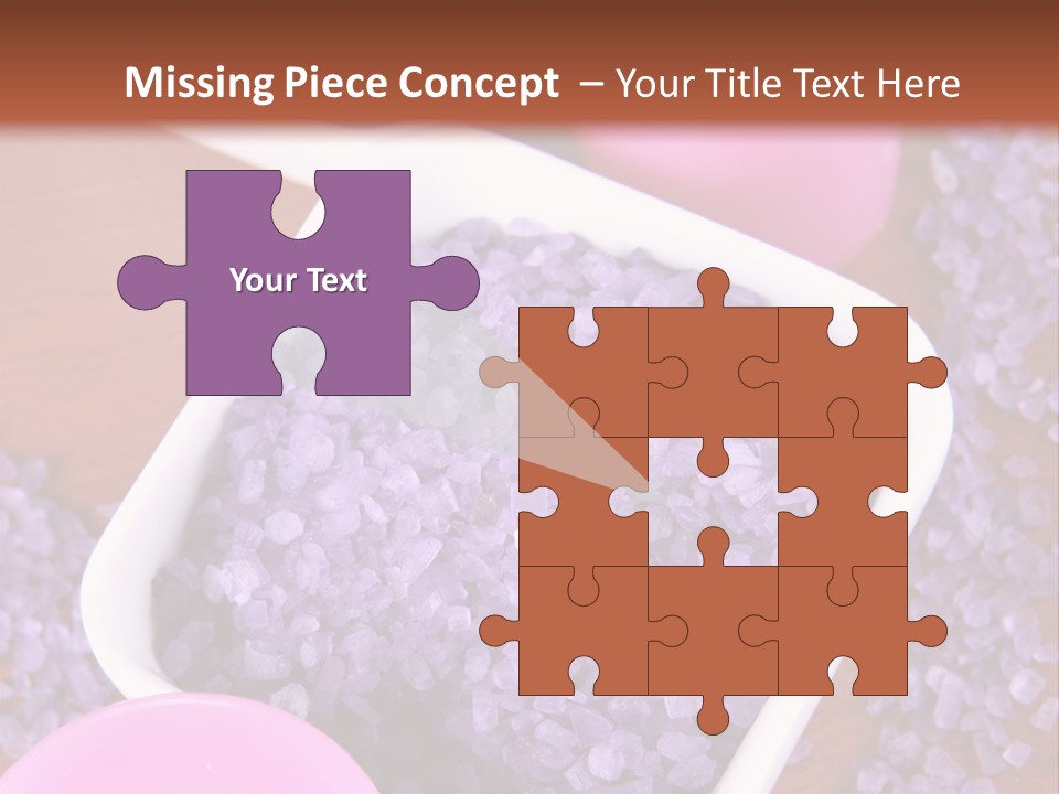 Mineral White Background Natural PowerPoint Template