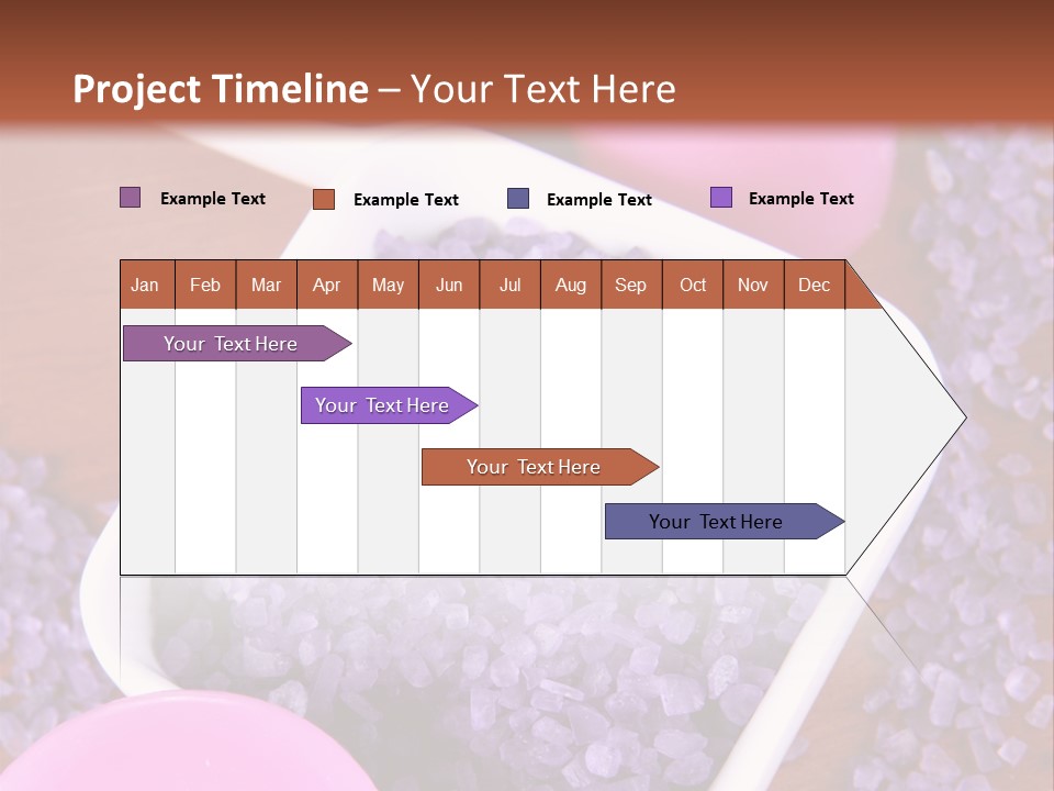 Mineral White Background Natural PowerPoint Template