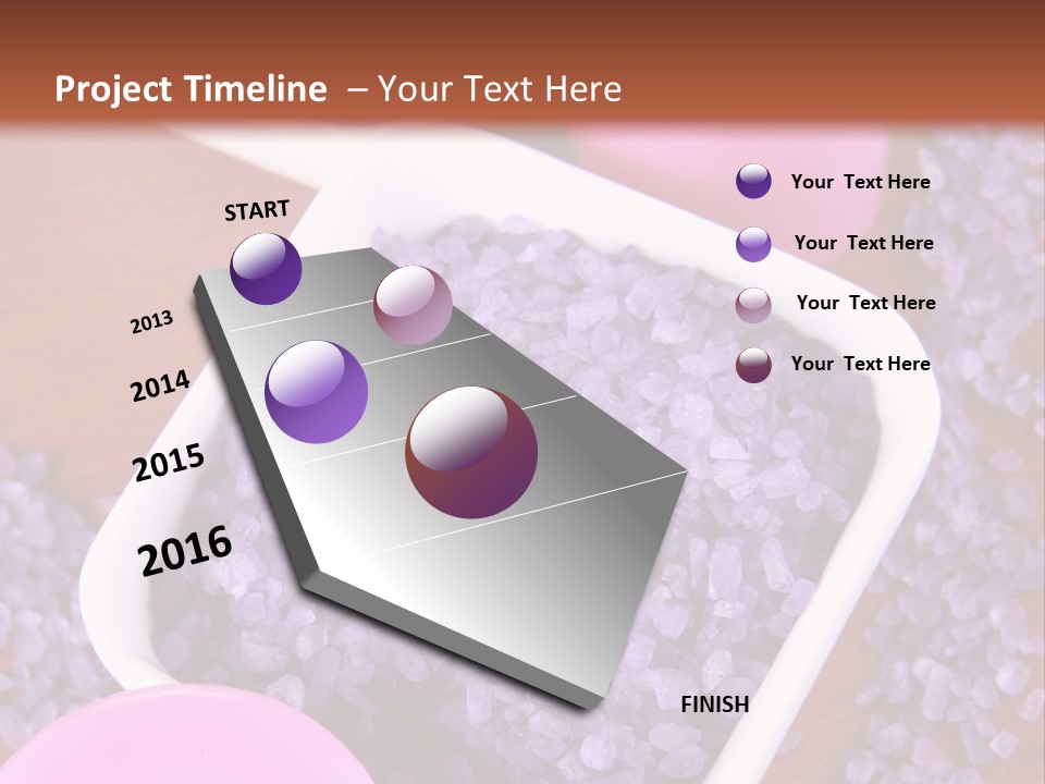 Mineral White Background Natural PowerPoint Template