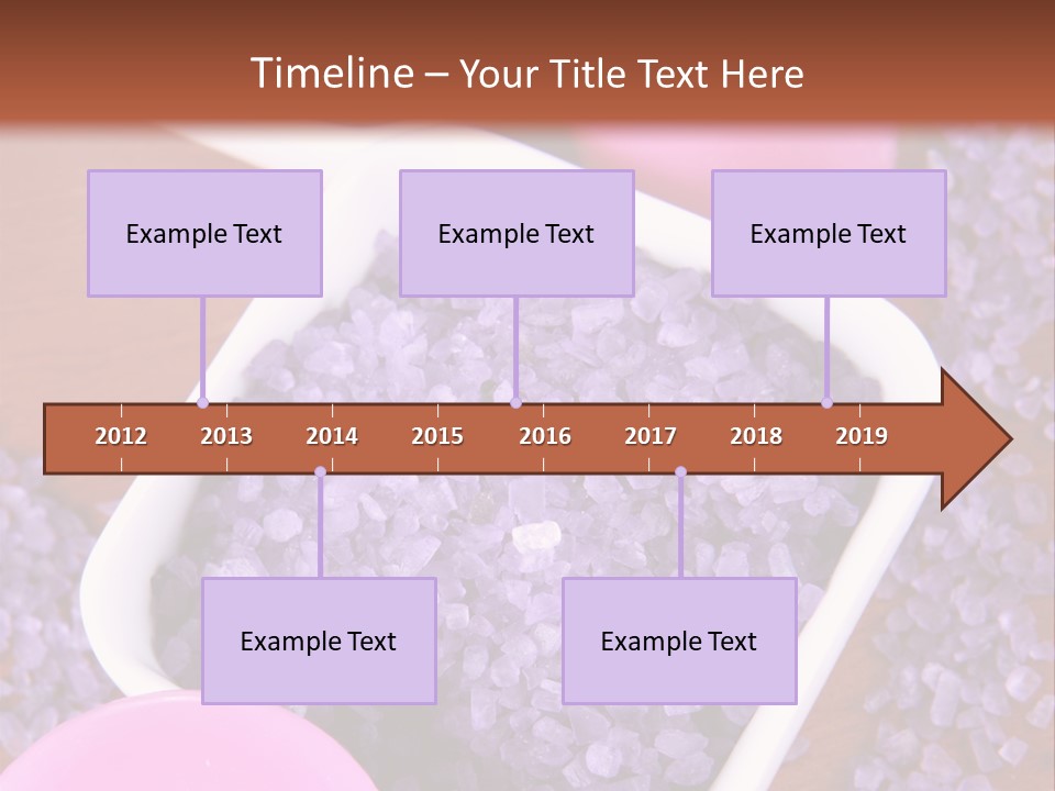 Mineral White Background Natural PowerPoint Template