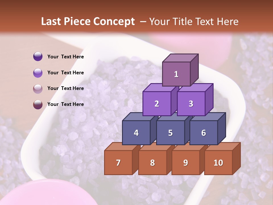 Mineral White Background Natural PowerPoint Template