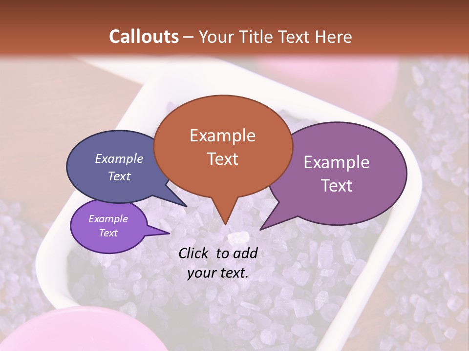 Mineral White Background Natural PowerPoint Template