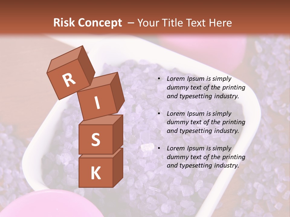 Mineral White Background Natural PowerPoint Template