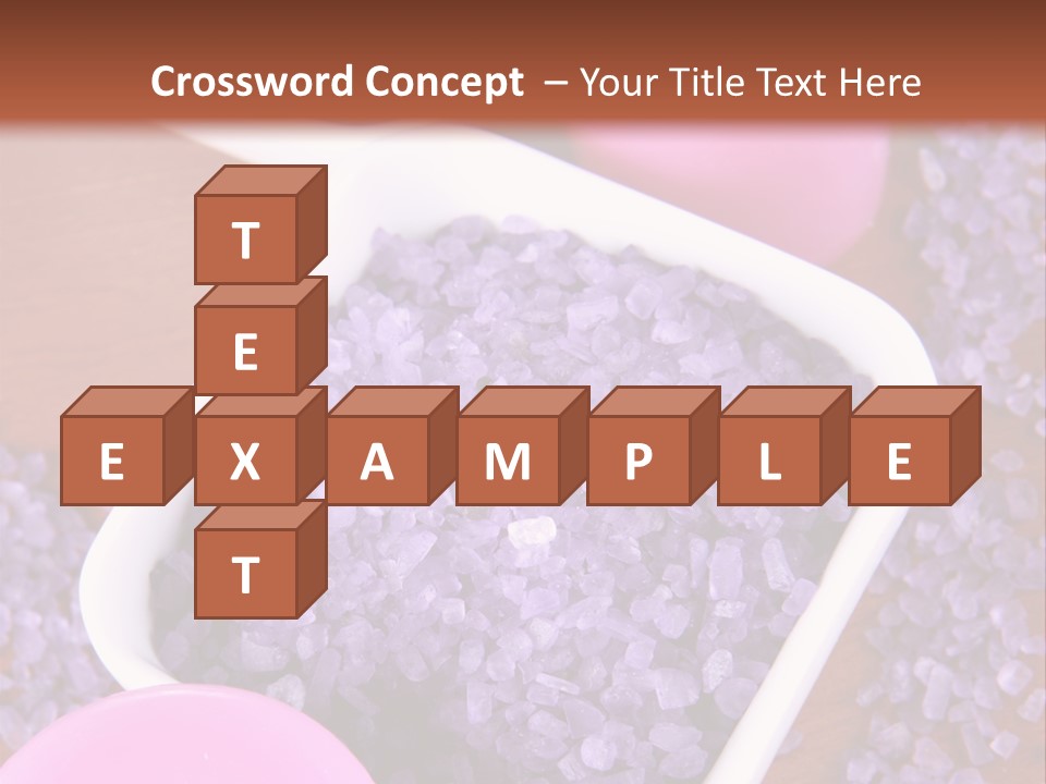 Mineral White Background Natural PowerPoint Template