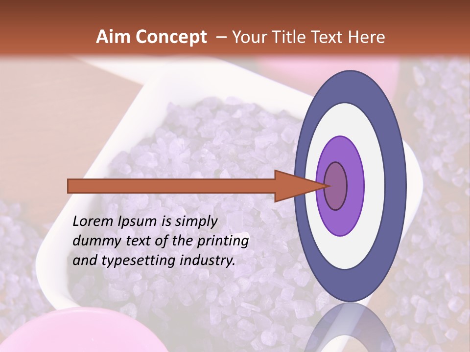 Mineral White Background Natural PowerPoint Template