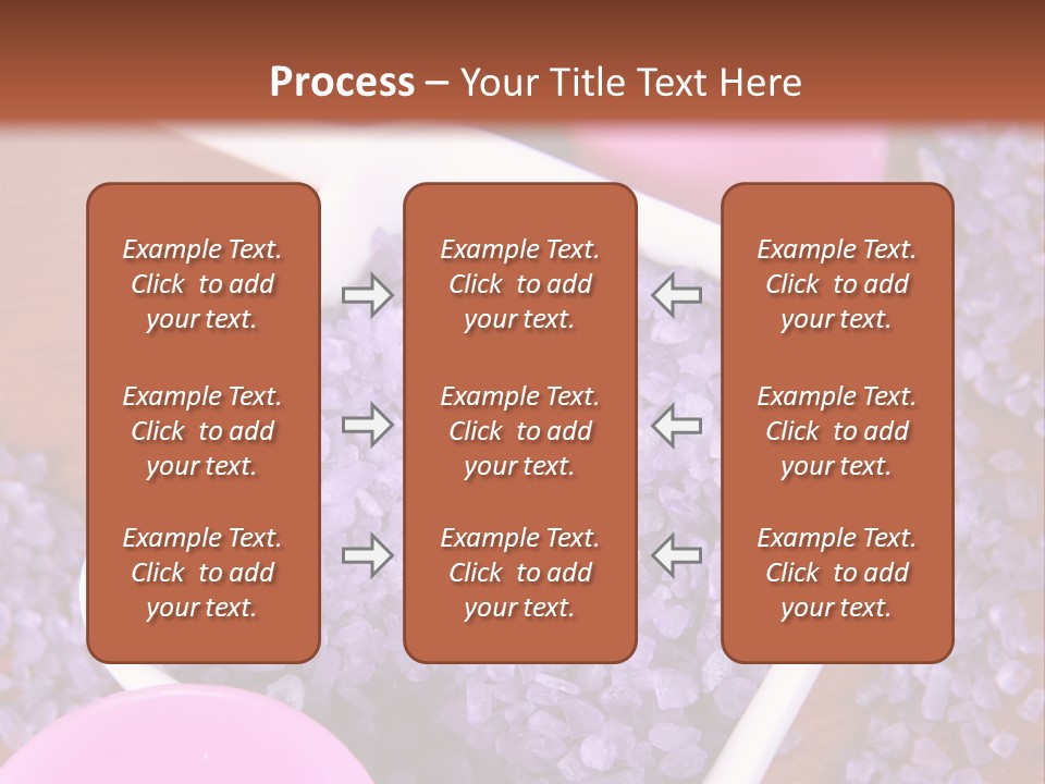 Mineral White Background Natural PowerPoint Template
