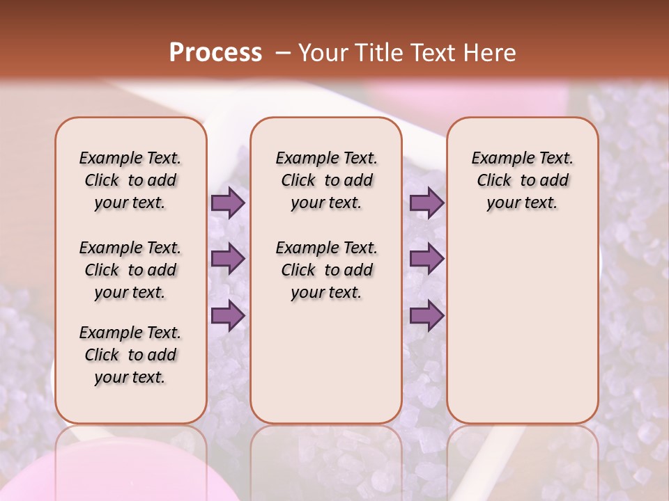 Mineral White Background Natural PowerPoint Template