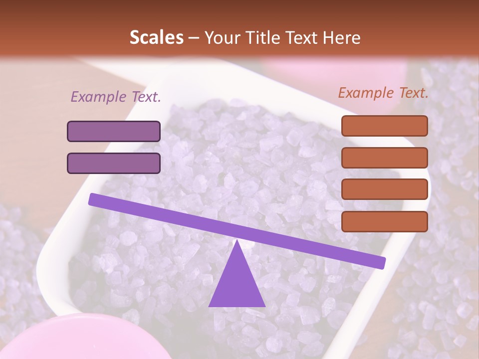 Mineral White Background Natural PowerPoint Template