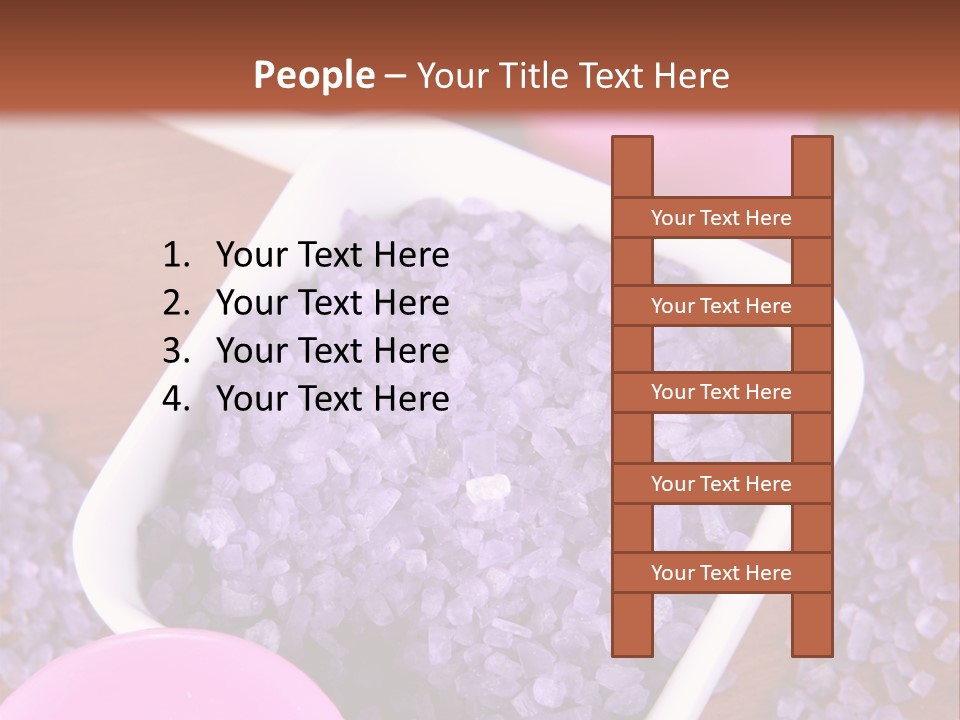 Mineral White Background Natural PowerPoint Template