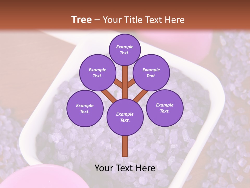 Mineral White Background Natural PowerPoint Template