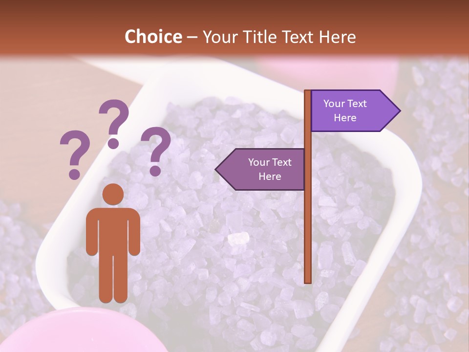 Mineral White Background Natural PowerPoint Template