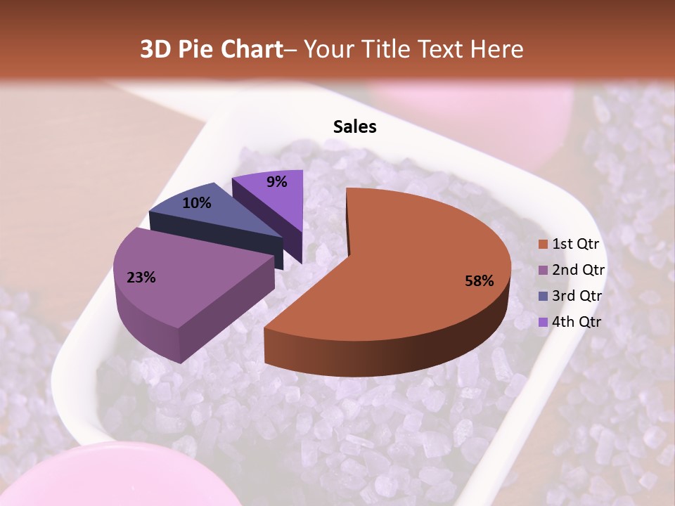 Mineral White Background Natural PowerPoint Template