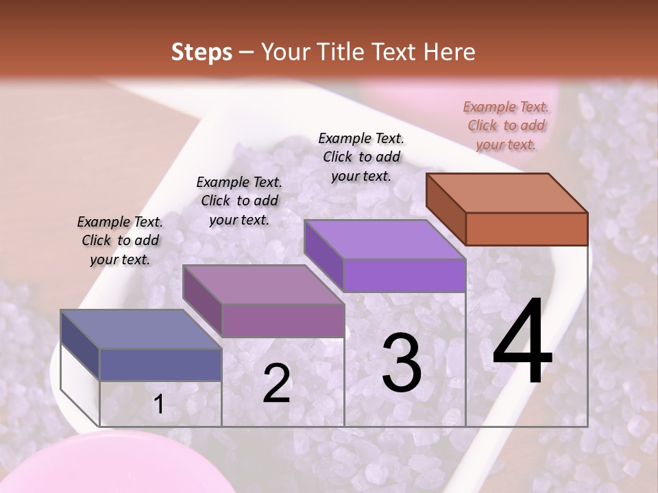 Mineral White Background Natural PowerPoint Template
