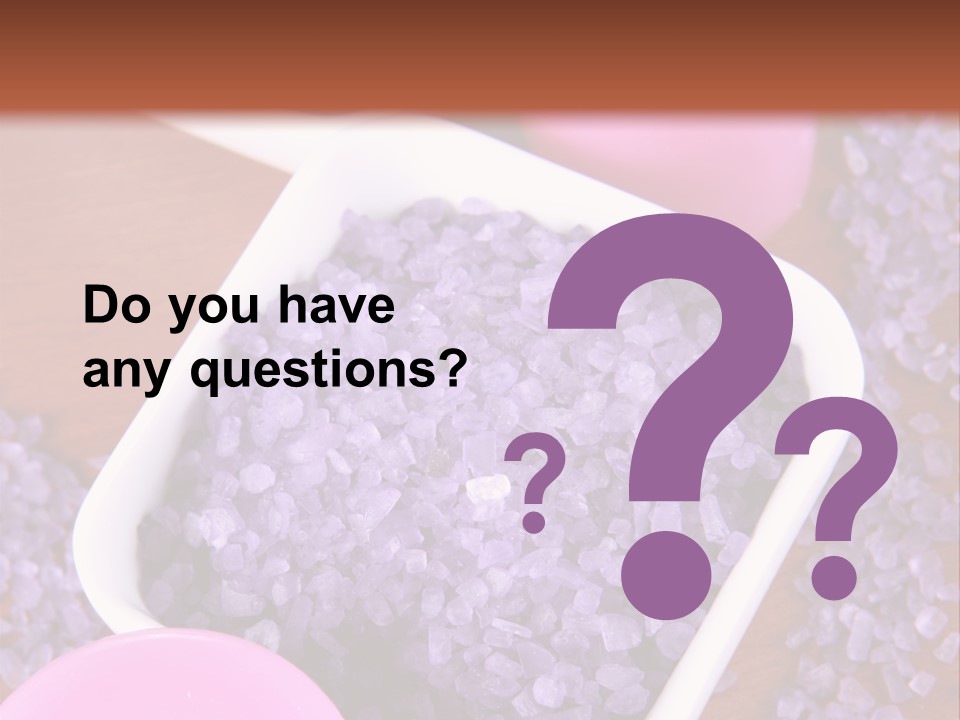 Mineral White Background Natural PowerPoint Template