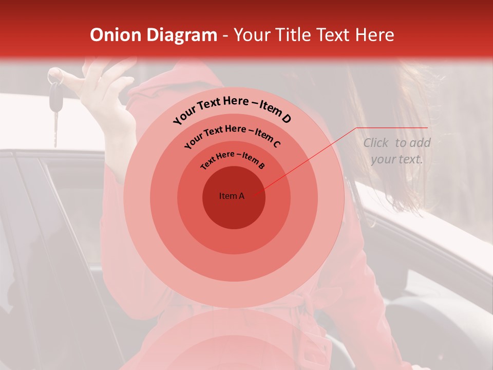 Success Auto Woman PowerPoint Template