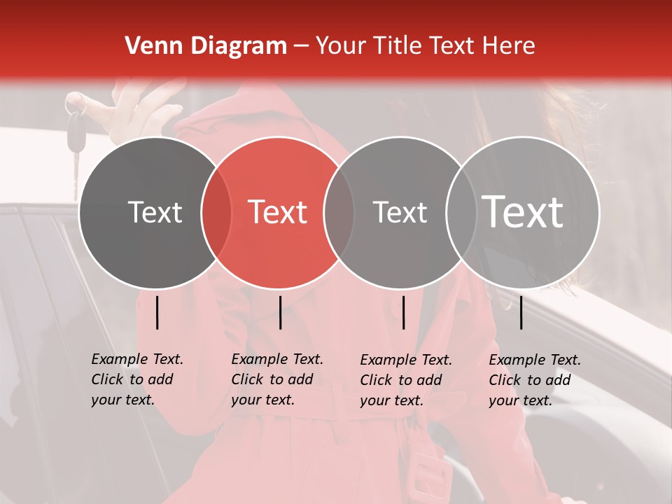 Success Auto Woman PowerPoint Template