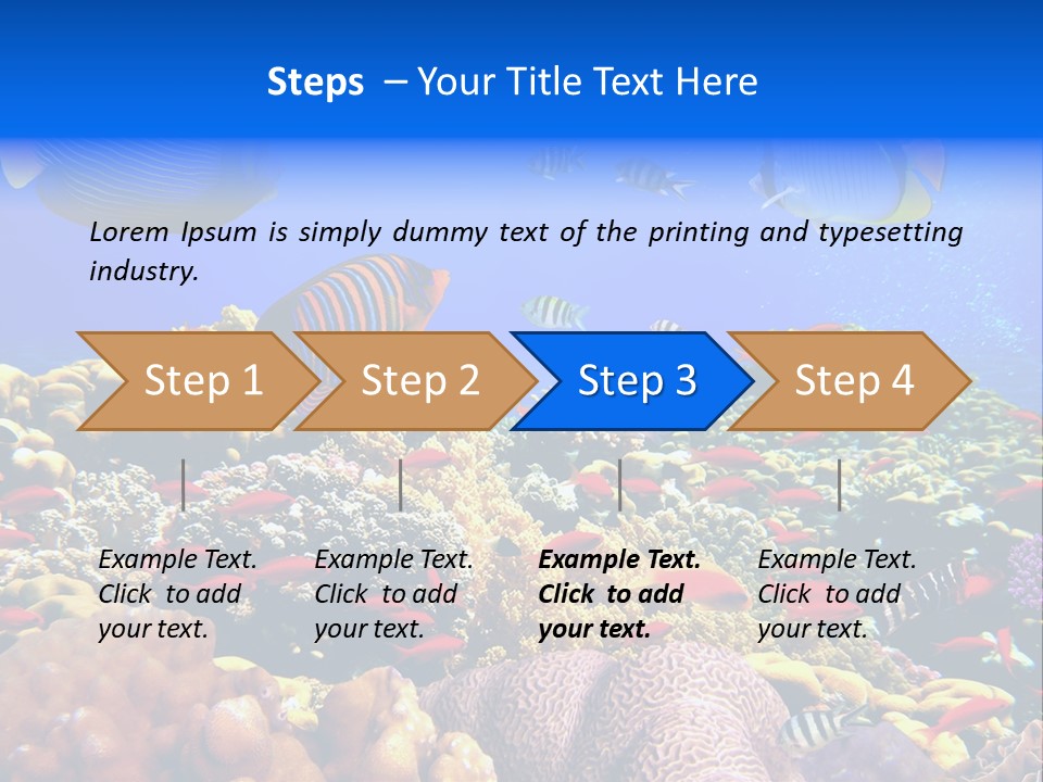 Tourism Bottom Exploration PowerPoint Template