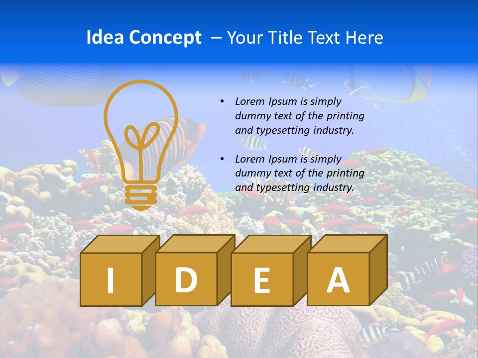 Tourism Bottom Exploration PowerPoint Template