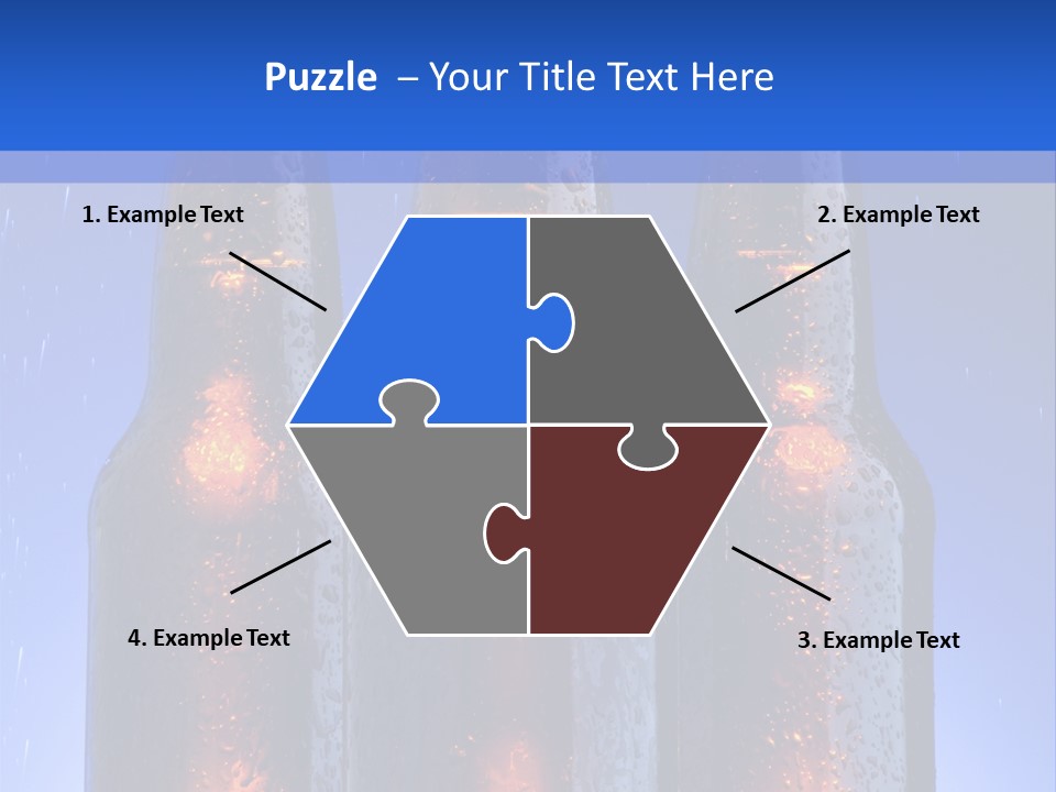 Alcohol Refreshment Dark PowerPoint Template