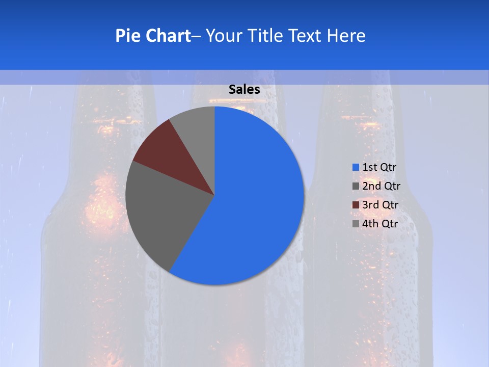 Alcohol Refreshment Dark PowerPoint Template