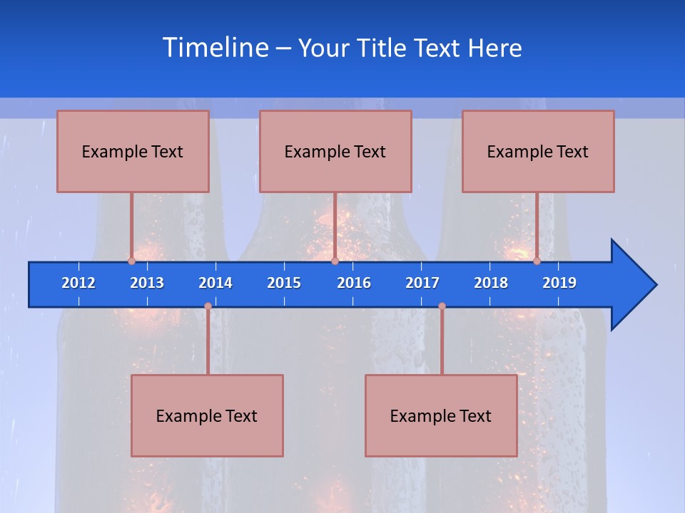 Alcohol Refreshment Dark PowerPoint Template