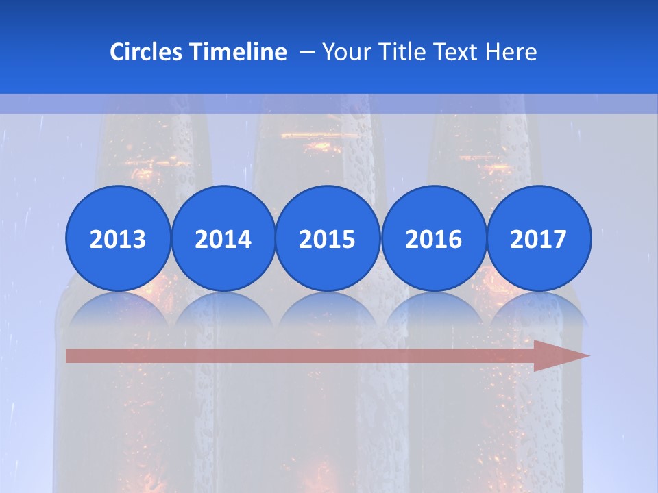 Alcohol Refreshment Dark PowerPoint Template