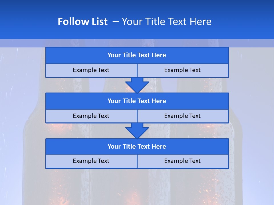 Alcohol Refreshment Dark PowerPoint Template