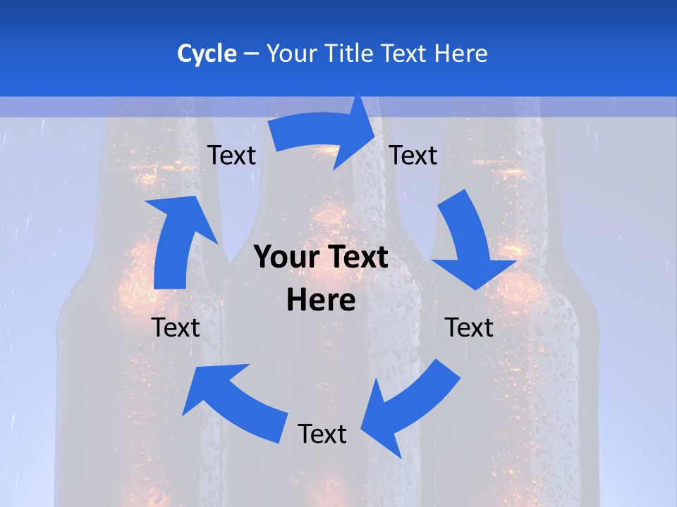 Alcohol Refreshment Dark PowerPoint Template