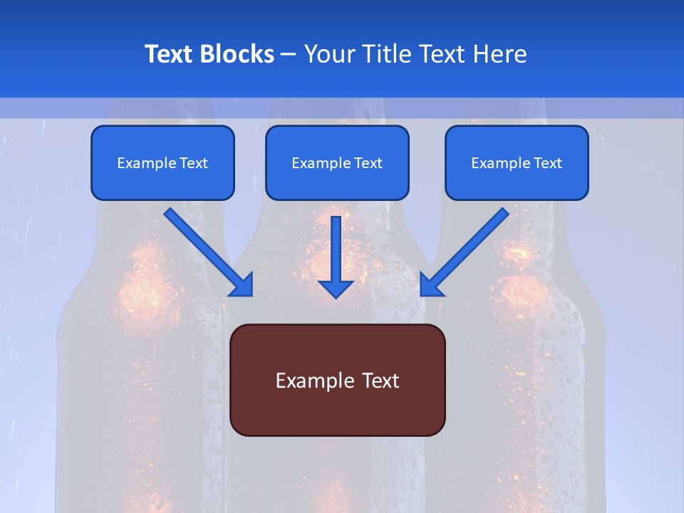 Alcohol Refreshment Dark PowerPoint Template