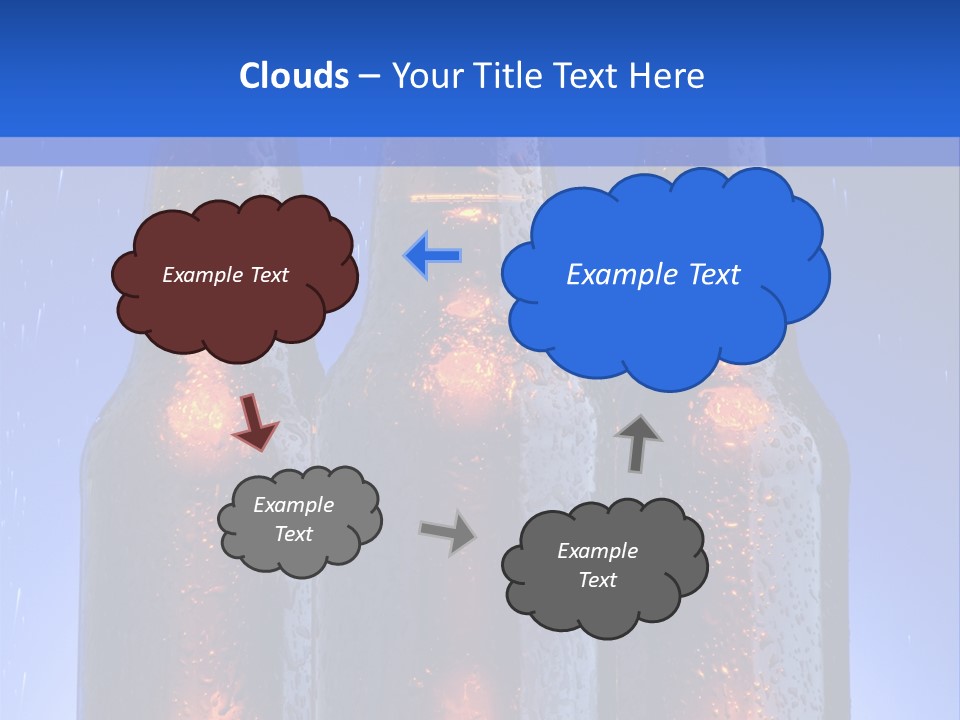 Alcohol Refreshment Dark PowerPoint Template