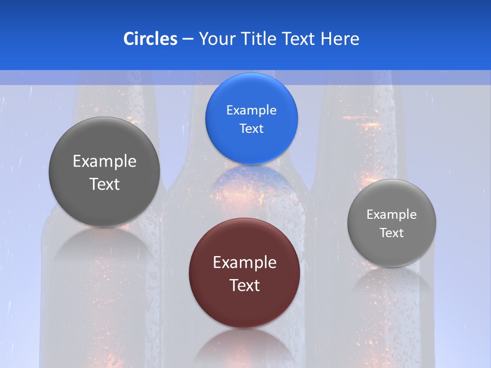 Alcohol Refreshment Dark PowerPoint Template