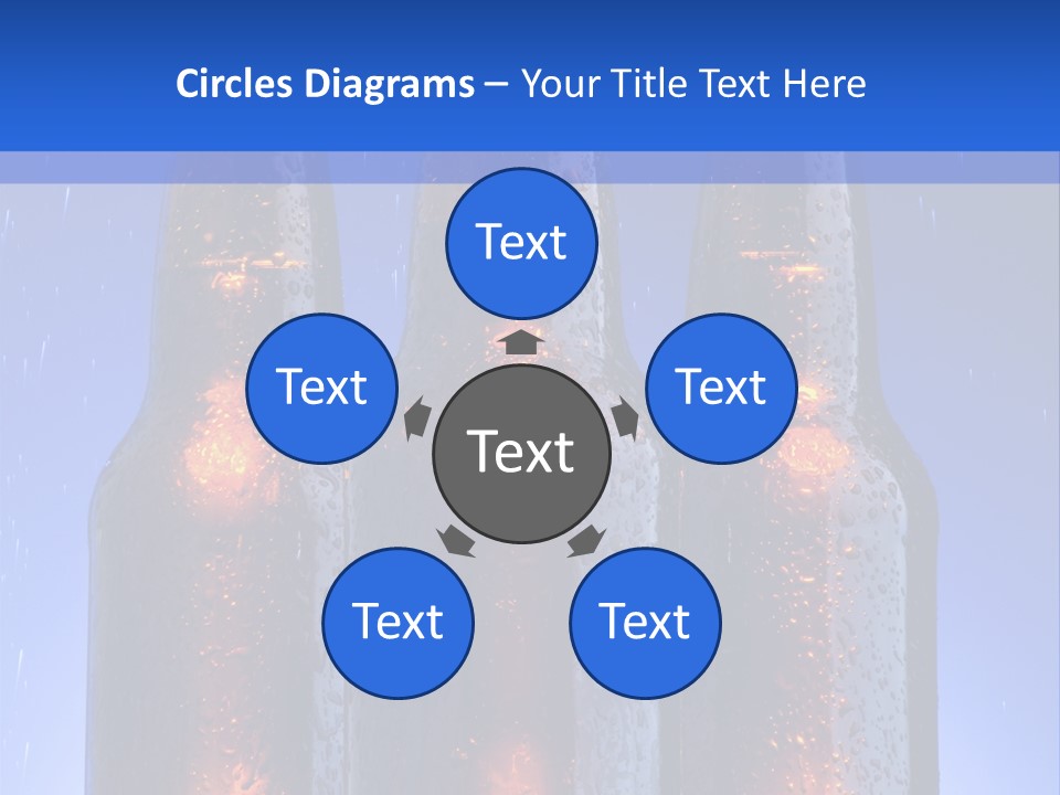 Alcohol Refreshment Dark PowerPoint Template