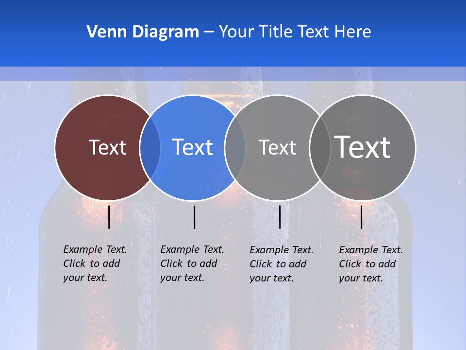 Alcohol Refreshment Dark PowerPoint Template