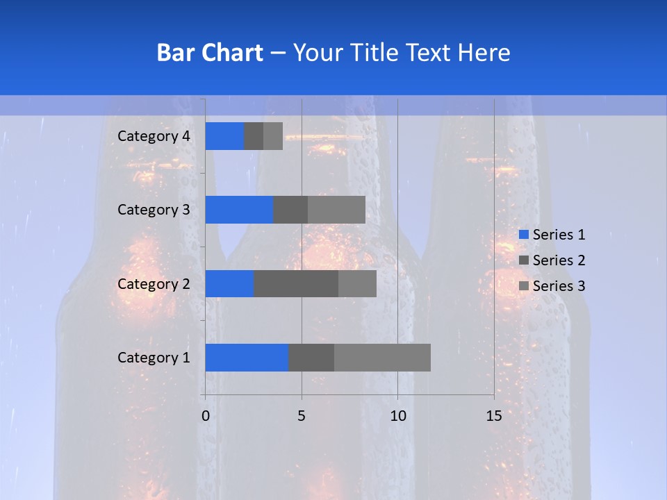 Alcohol Refreshment Dark PowerPoint Template
