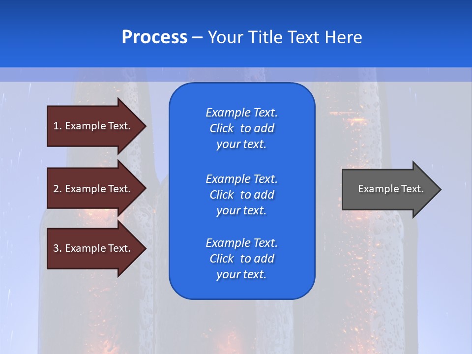 Alcohol Refreshment Dark PowerPoint Template