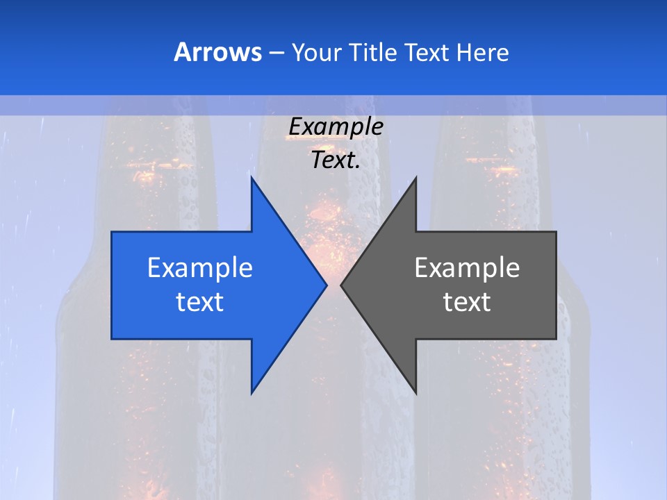 Alcohol Refreshment Dark PowerPoint Template